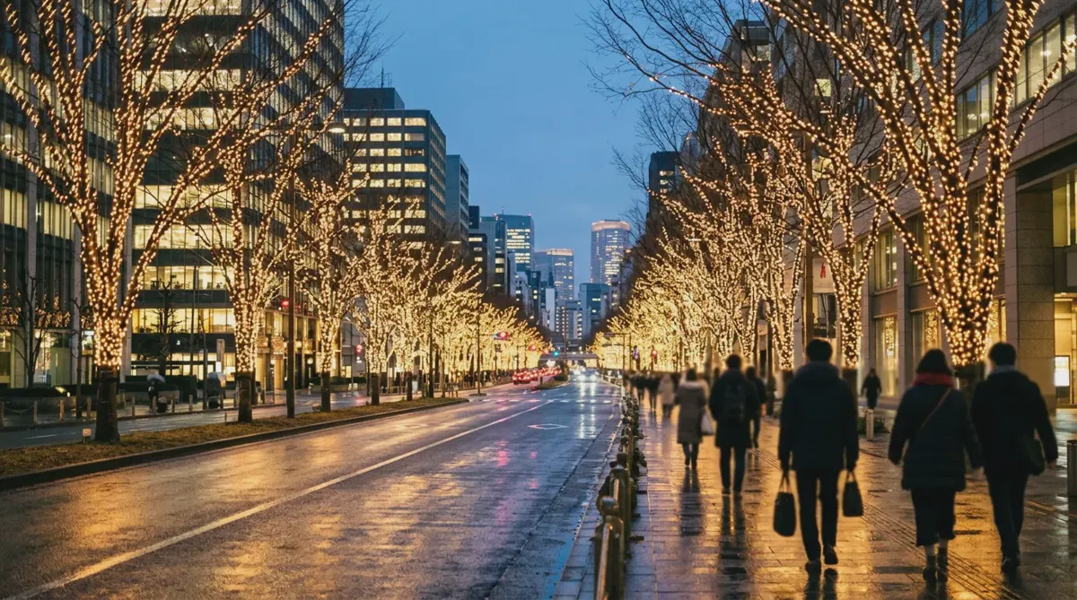 Christmas and New Year in Japan 2026: illuminations, what closes and how to get around