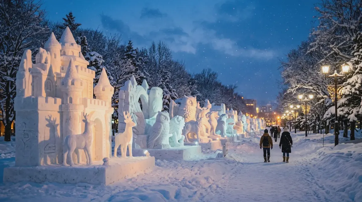 Sapporo Snow Festival 2027: dates, the three sites, getting there and staying connected