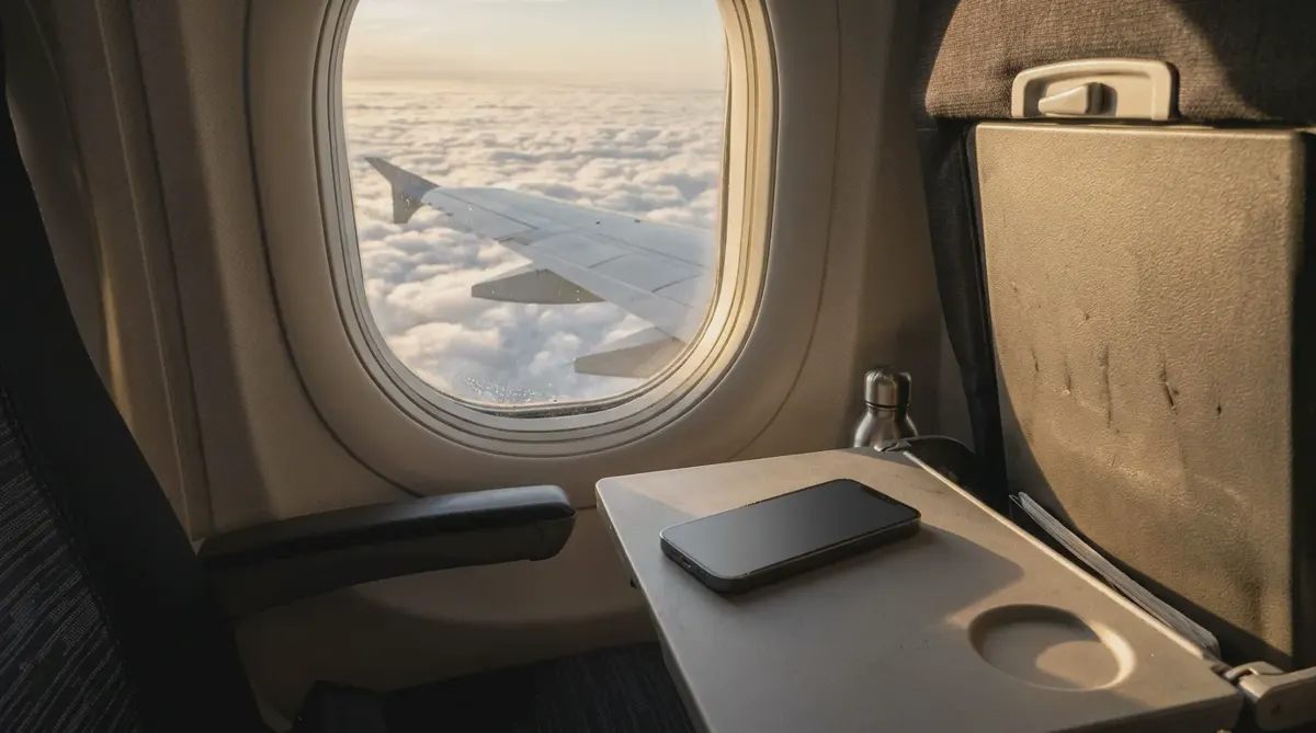 Does an eSIM work on a plane? What works in flight, and when to switch it on